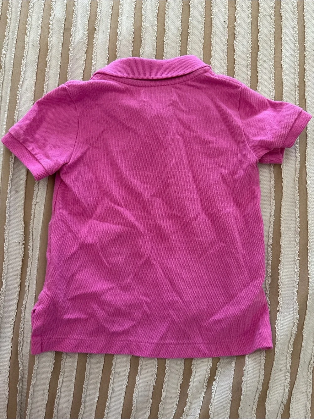 Ralph Lauren Hot Pink Polo with Lime Green Pony